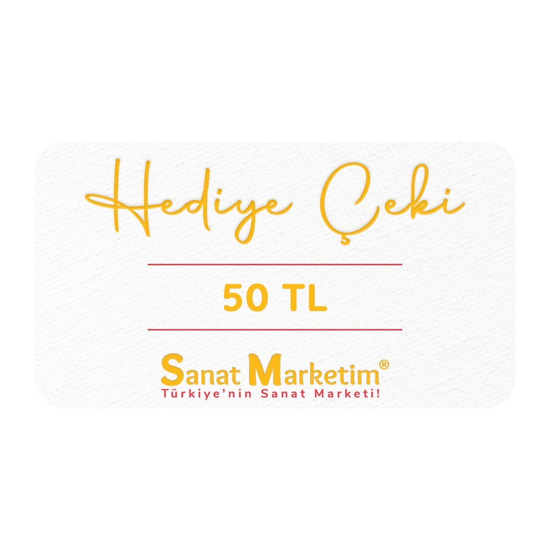 Sanat Marketim Hediye Çeki 50 TL