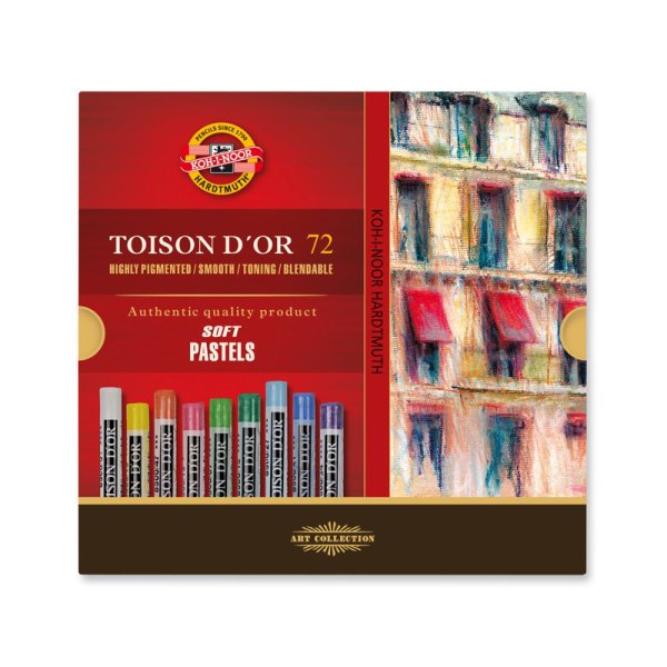 Koh-i-Noor Toisond'or Kuru Pastel Boya Seti 72 Li 8517