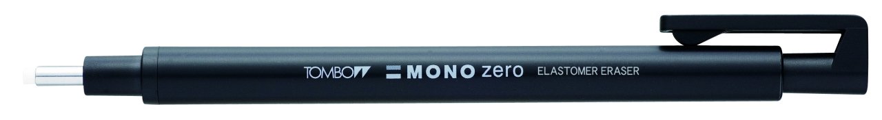 Tombow Mono Zero Kalem Silgi Yuvarlak Uç Siyah