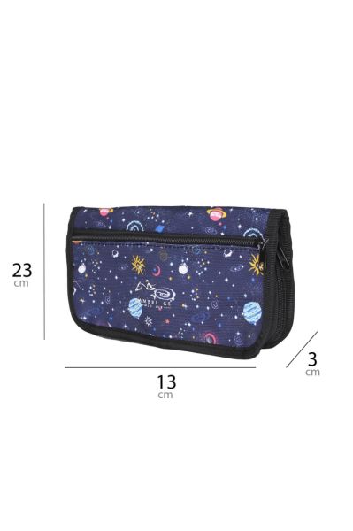 Cambridge Polo Fermuarlı Kalemlik Galaxy