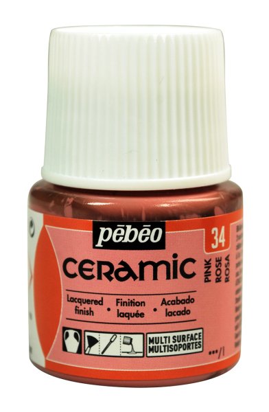 Pebeo Seramik Boyası 45 Ml Pink