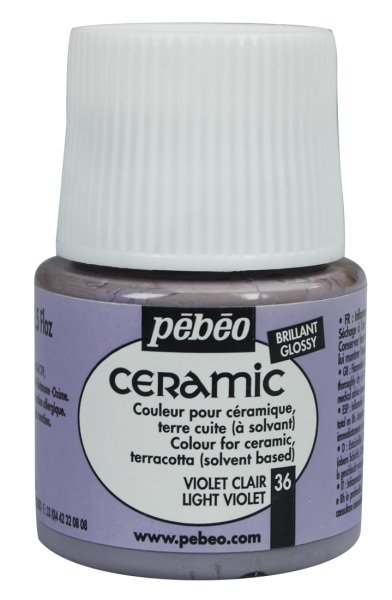 Pebeo Seramik Boyası 45 Ml Light Violet