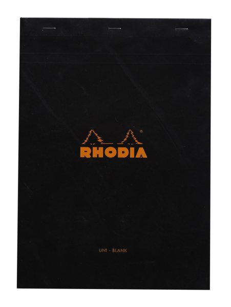 Rhodia Çok Amaçlı Blok A4 80 Gr 80 Yaprak Siyah Kapak