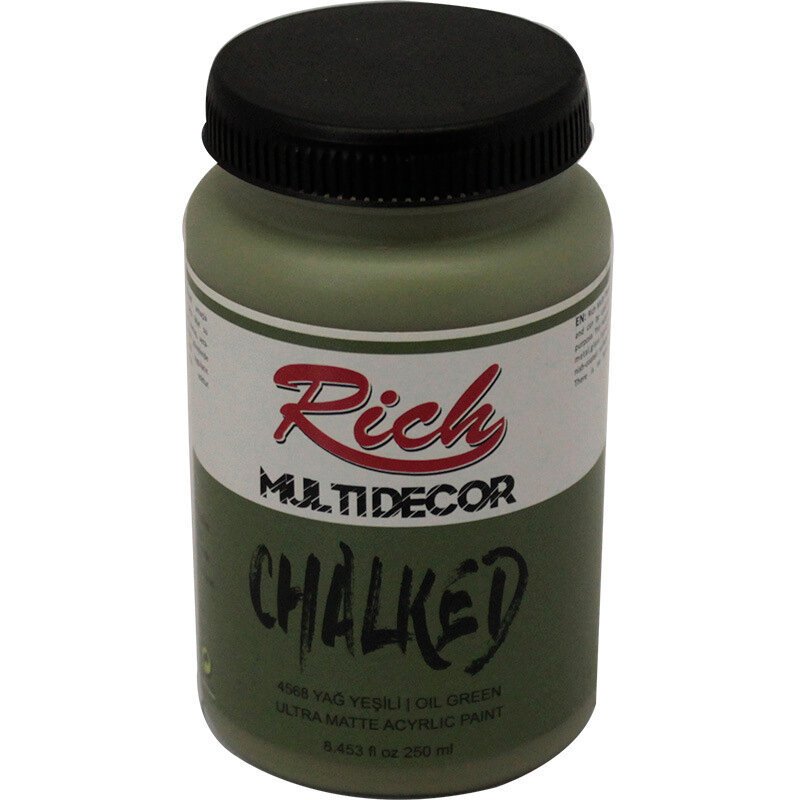 Rich Multi Decor Chalked Boya 250 Ml Yağ Yeşili 4568