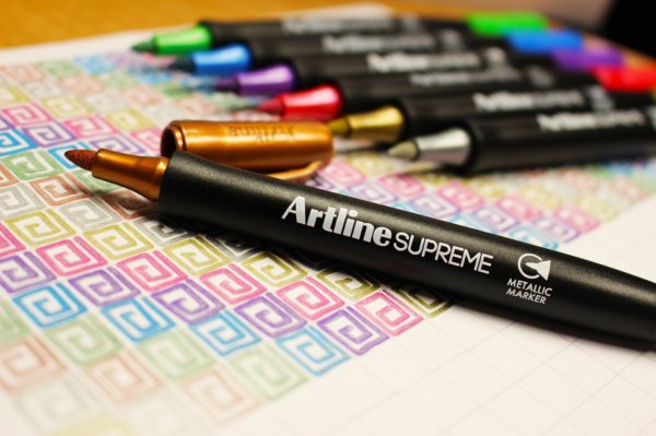 Artline Supreme Metallic Marker Blue