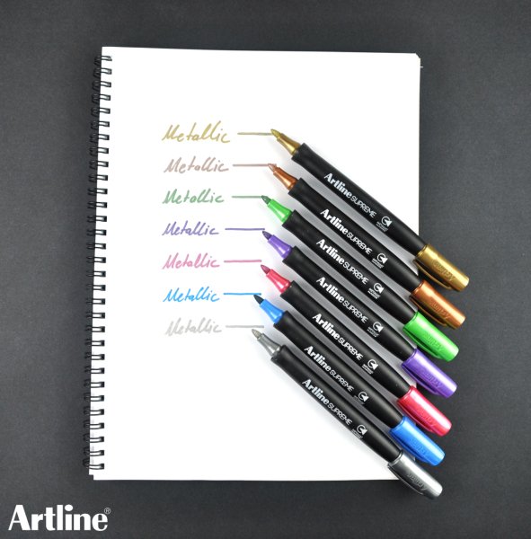 Artline Supreme Metallic Marker Purple