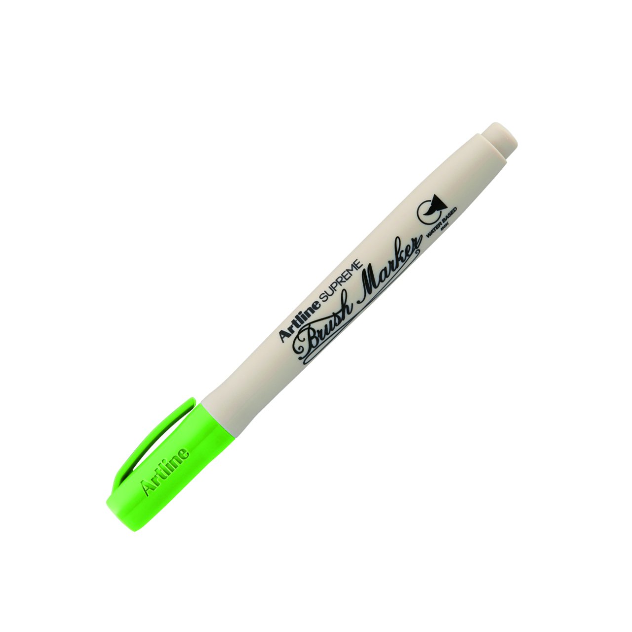 Artline Supreme Brush Marker Yellow Green