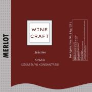Wine Craft Üzüm Suyu Konsantresi - Merlot