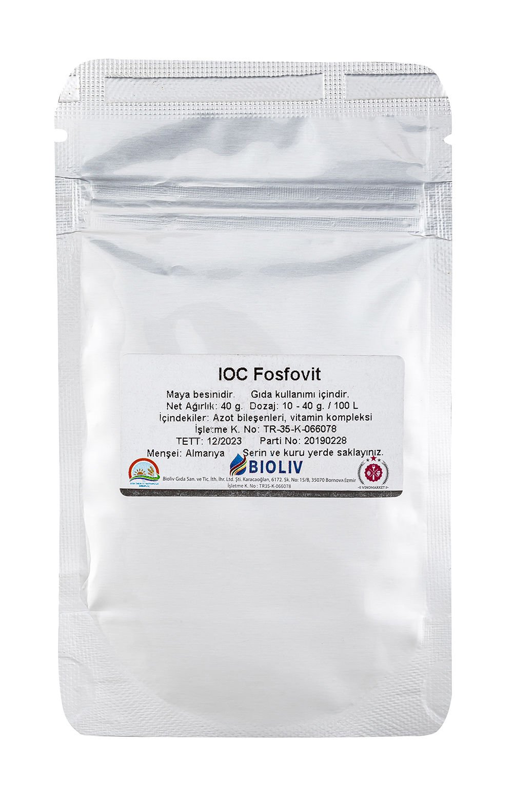 IOC Fosfovit - Maya Besini - 40 g.