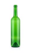 Şarap Şişesi - 75 cl - Oyuk Altlı - 35 adet - Zümrüt Yeşili