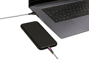 USB Type-C Led Işıklı Kablo