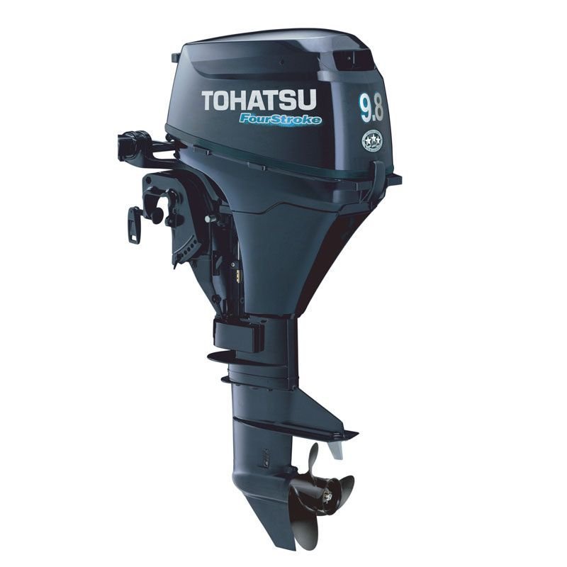 Tohatsu 9.8 HP Kısa Şaft Marşlı Direksiyon Sistemli Deniz Motoru