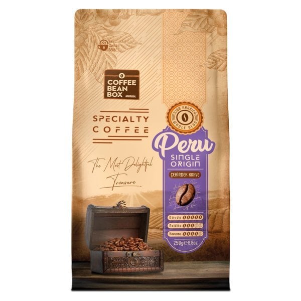 Peru Çekirdek Kahve 250 Gr