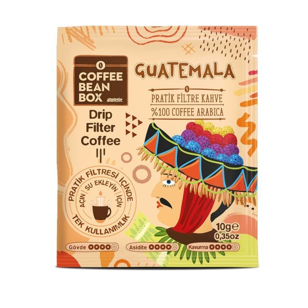 Coffee Bean Box Guatemala Pratik Filtre Kahve 10 Gr
