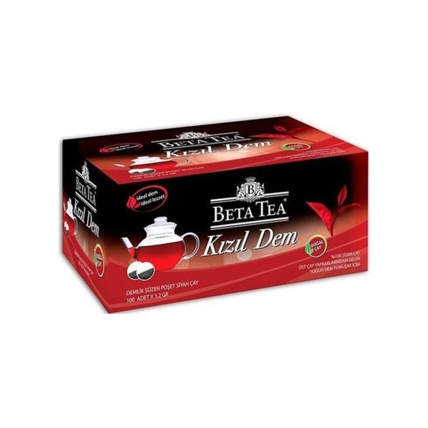 Beta Tea Kızıl Dem Demlik Poşet 100'lü