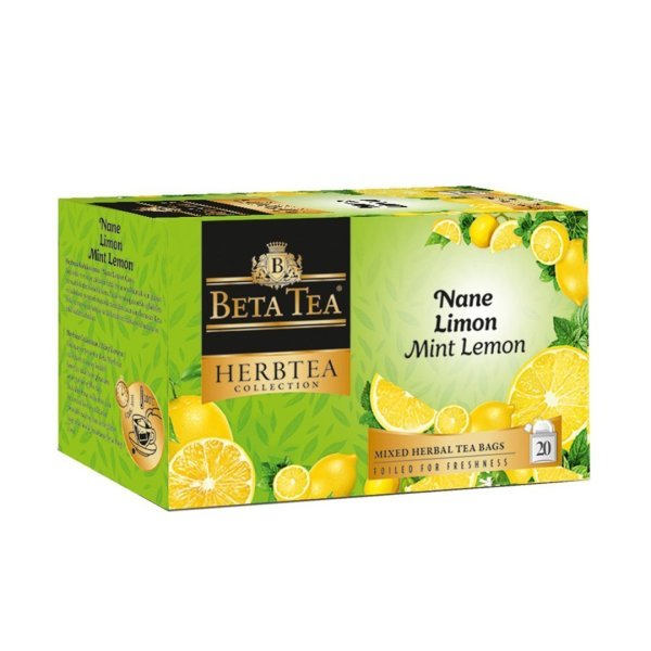 Beta Bitki Çayı Nane Limon 20 Lı 2 Gr
