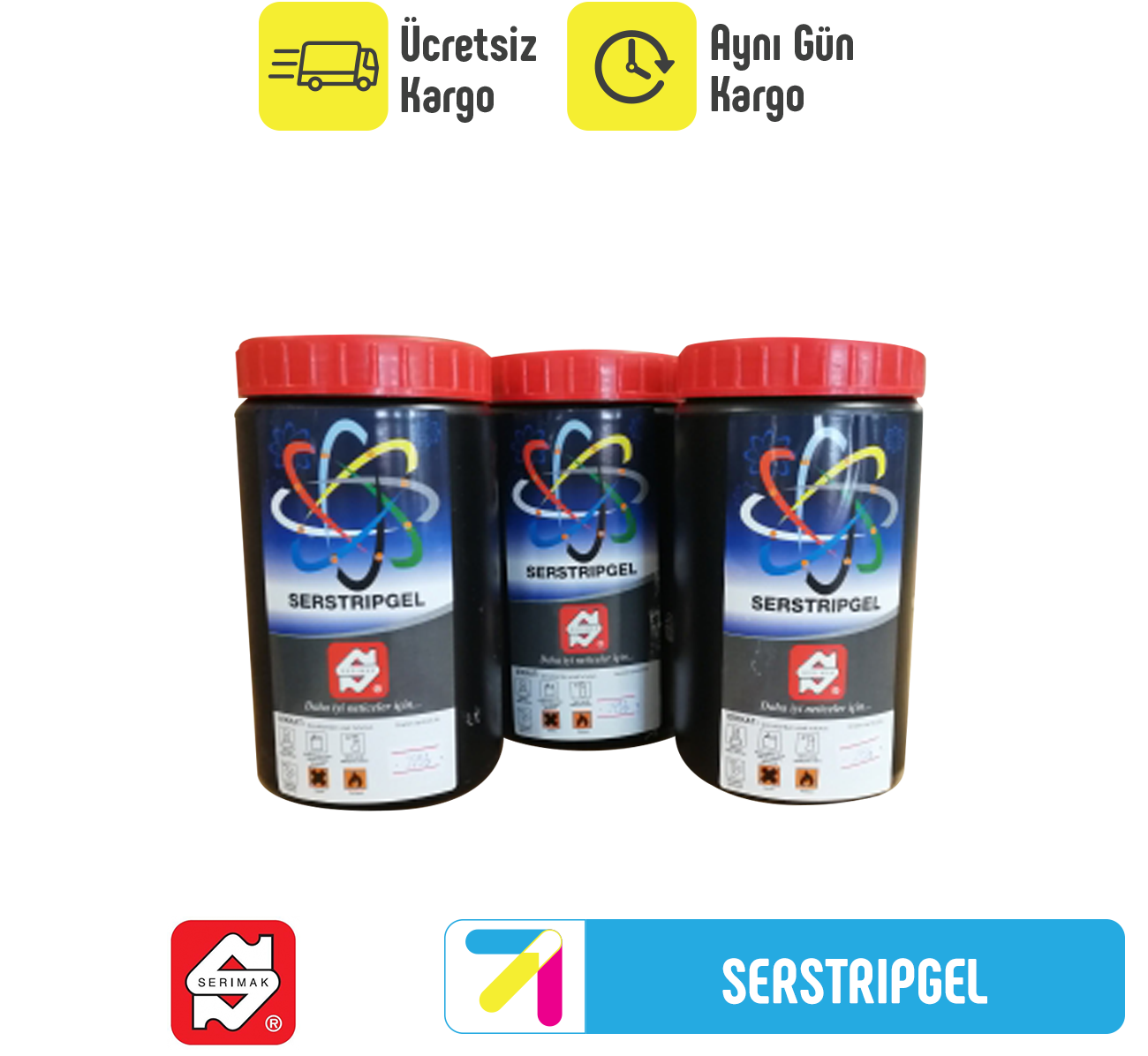 Emülsiyon Sökücüler Jel - Serstripgel