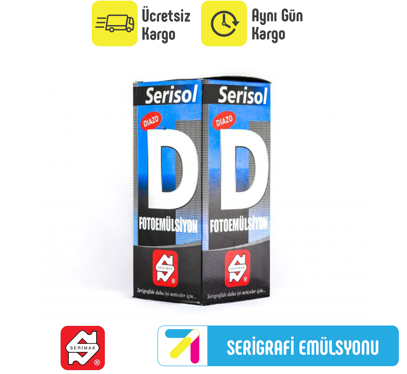 Serisol D - Serigrafi Emülsiyonu