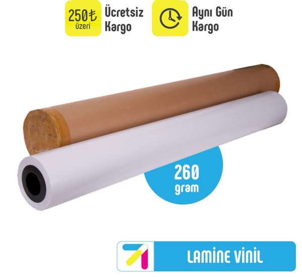 Işıksız Lamine Vinil (260gr.)