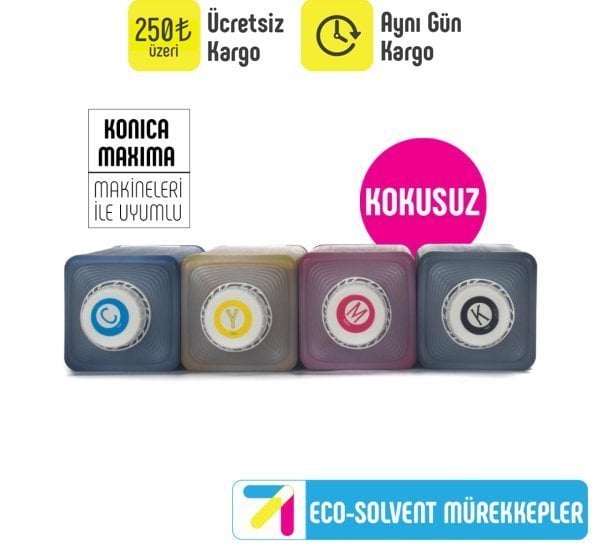 Eco-Solvent Baskı Boyası (Kokusuz)