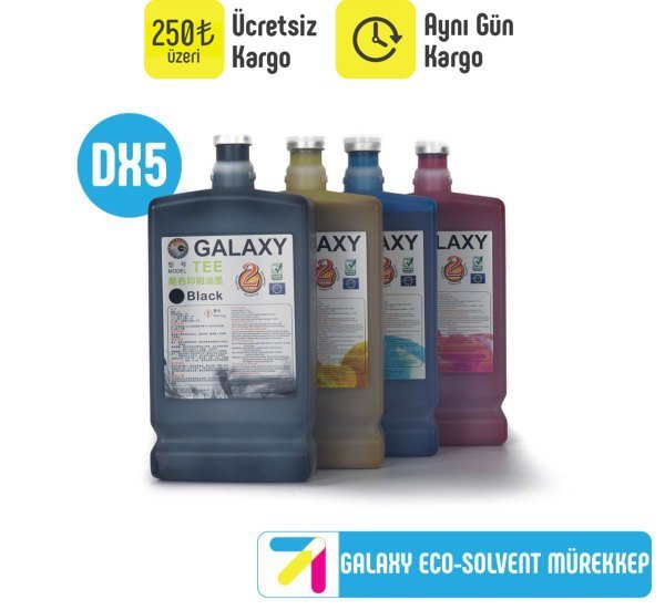 Galaxy Eco-Solvent Baskı Boyası