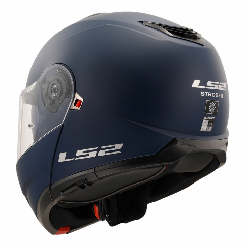 LS2 STROBE 2 MAT NAVY MAVİ KASK [S]