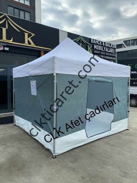 CLK 3x3 40mm Alüminyum Profil Gazebo Portatif Kamp Çadırı