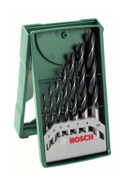 BOSCH X-Line 7 Parça Mini Ahşap Matkap Ucu Set