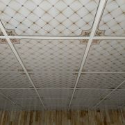 PVC Asma Tavan Paneli 60x60 Yıldız - 1Paket / 20Adet / 7,2 m2