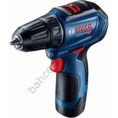 Bosch GSR 12V-30  Çift Akülü Vidalama Makinesi Bez Çantalı  + 39 Parça Aksesaur Seti