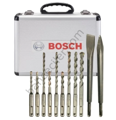 Bosch  Sds-Plus 11 Parça Uç ve Keski Seti 2608578765  Özel Çantalı