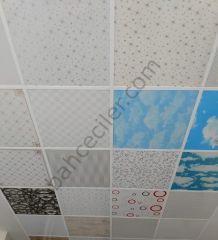 PVC Asma Tavan Paneli 60x60 Elit - 1Paket / 20Adet / 7,2 m2