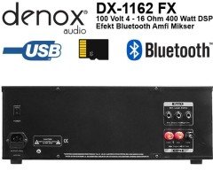 Denox DX-1162 FX 400 Watt 100V Amplifikatör