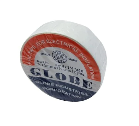 Globe 19mm  Beyaz İzole Bant