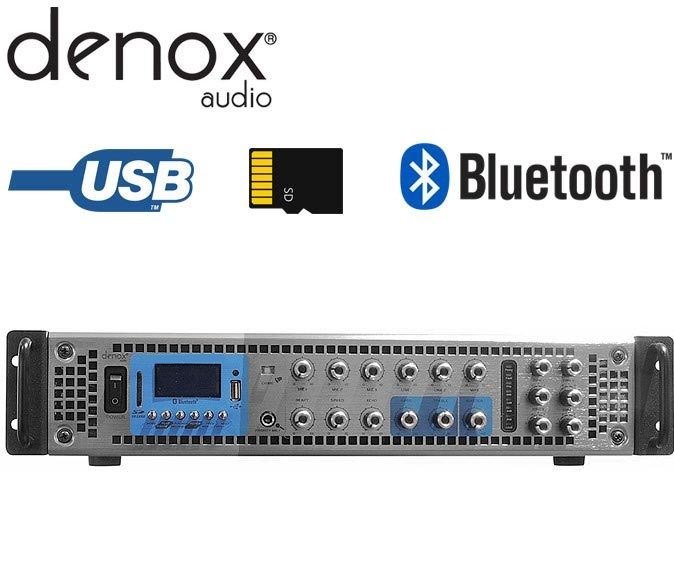 Denox DYZ-650 100V 650 Watt 6 Bölgeli Amplifikatör