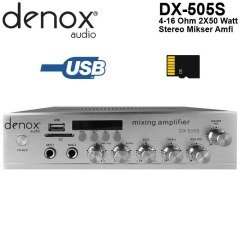 Denox DX-505S 2X50 Watt Stereo Amplifikatör