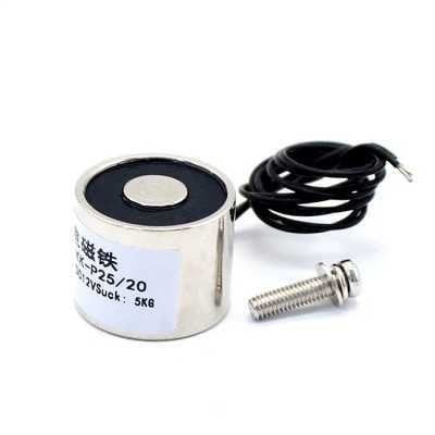 P25/20 Elektro Mıknatıs - 5 kg Tutma Gücü