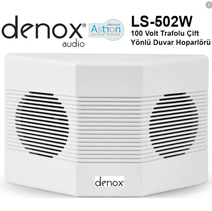 Denox LS-502W Çift Yönlü Sütun Hoparlörü