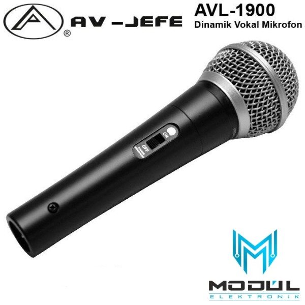 AV-JEFE AVL-1900 Dinamik Vokal Mikrofonu
