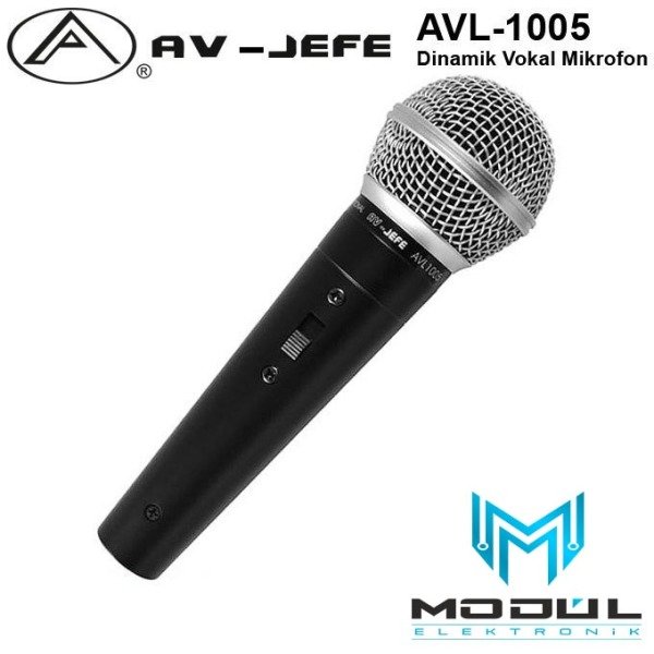 AV-JEFE AVL-1005 Dinamik Vokal Mikrofonu