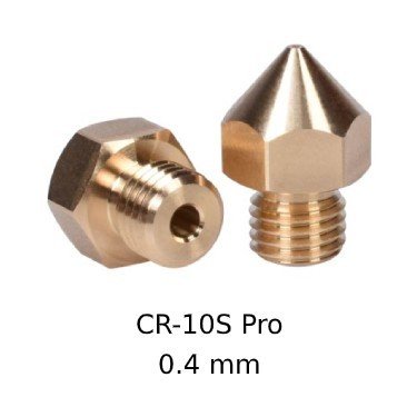 Creality CR 10S Pro 0,4mm Nozzle