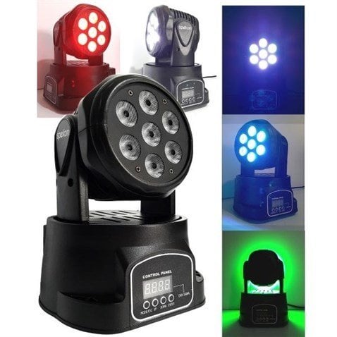 Spekon Wash-74 Rgb Mini Moving Head Boyama