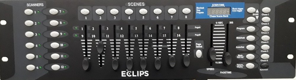 ECLİPS CLUB-12 Dmx Controller Işık Masası