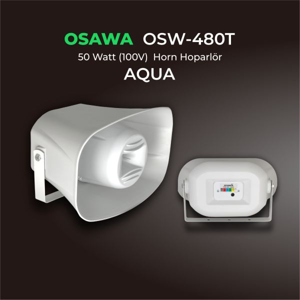 Osawa OSW-480T 100V 8 Ohm 50W Trafolu Aqua Hoparlör