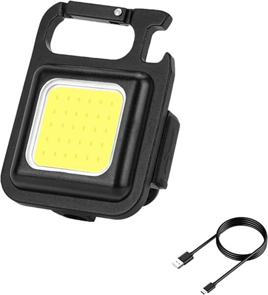 Cob Rechargeable Keychain Light