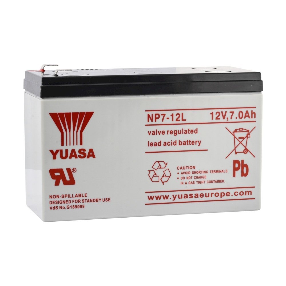 Yuasa 12V 7 Ah Bakımsız Kuru Akü