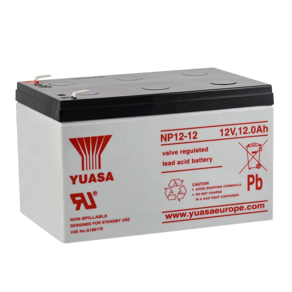 Yuasa NP 12V 12 Ah Bakımsız Kuru Akü