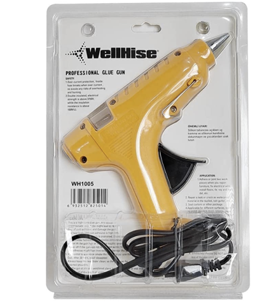 WellHise WH1005 60W Sıcak Mum Silikon Tabancası Glue Gun