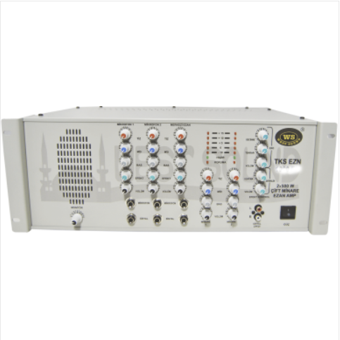TKS EZN 500 EF 3 Kanal Mikserli Ezan Amplifikatörü