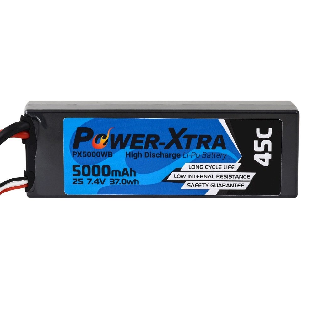 Power-Xtra PX5000WB 7.4V 2S1P 5000 mAh (45C) Li-Polymer